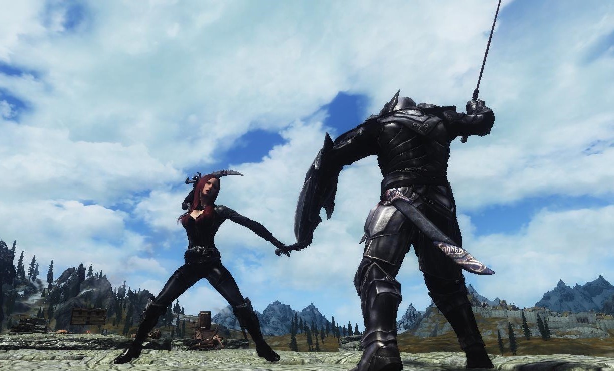 《上古卷轴5：天际》瑟拉娜AI增强MOD