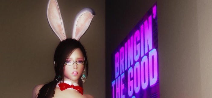 《上古卷轴5：天际》兔女郎uunp身形MOD