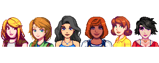 《星露谷物语》女性角色重做MOD