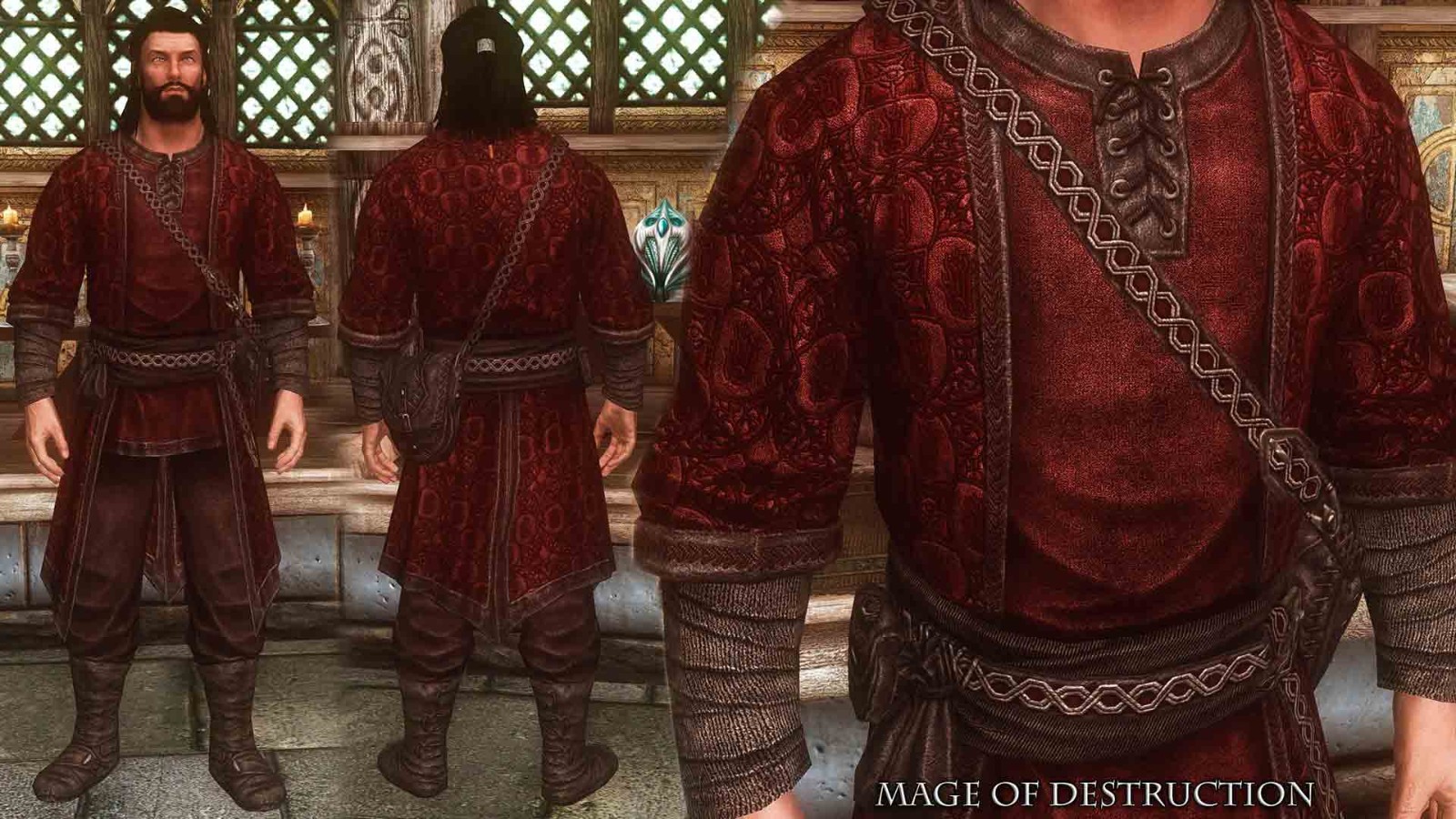 《上古卷轴5：天际重制版》新的装甲和服装MOD