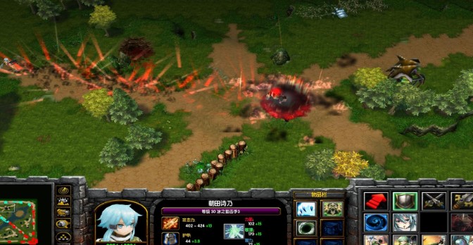 《动漫派对ZERO》v1.7.6Beta诗乃登场[war3地图]