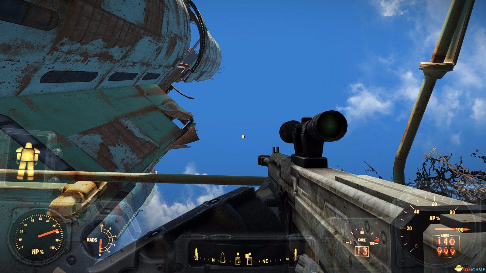 《辐射4》替换十字准星MOD