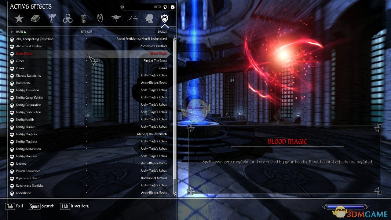 《上古卷轴5：天际》血魔法MOD