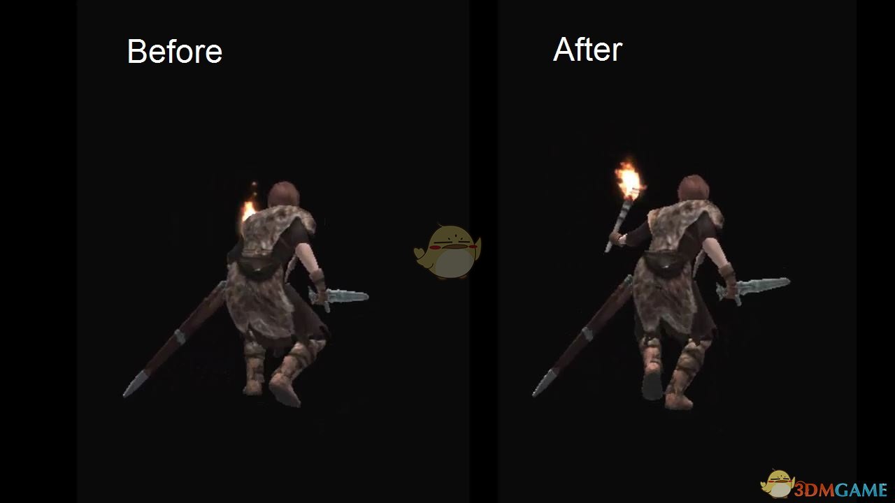 《上古卷轴5：天际》调整火炬姿势MOD