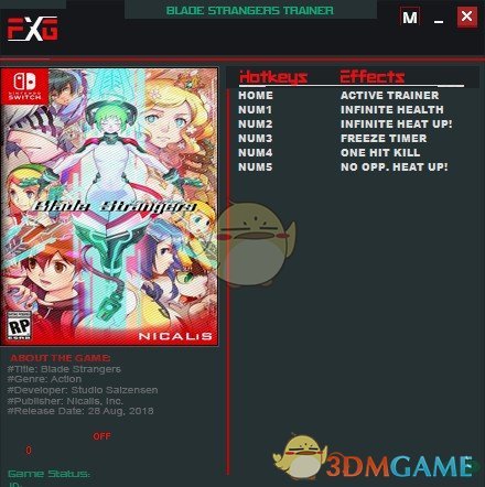 《刃之异邦人》v1.3.0五项修改器[FUTUREX]