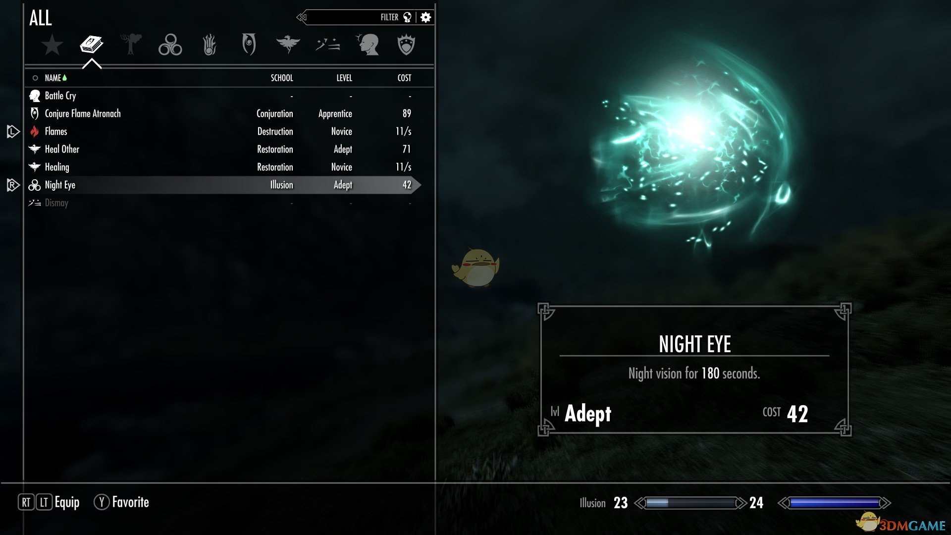 《上古卷轴5：天际》猎人视野MOD