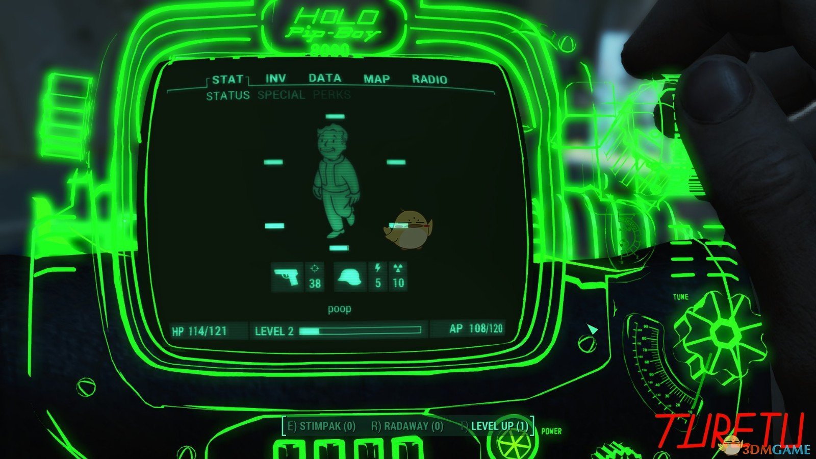 《辐射4》全息式哔哔小子MOD