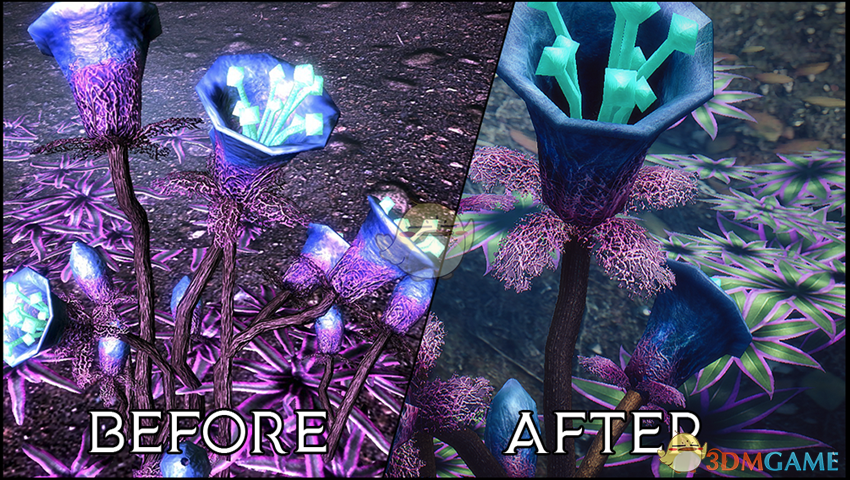 《上古卷轴5：天际》发光植物高清重置MOD