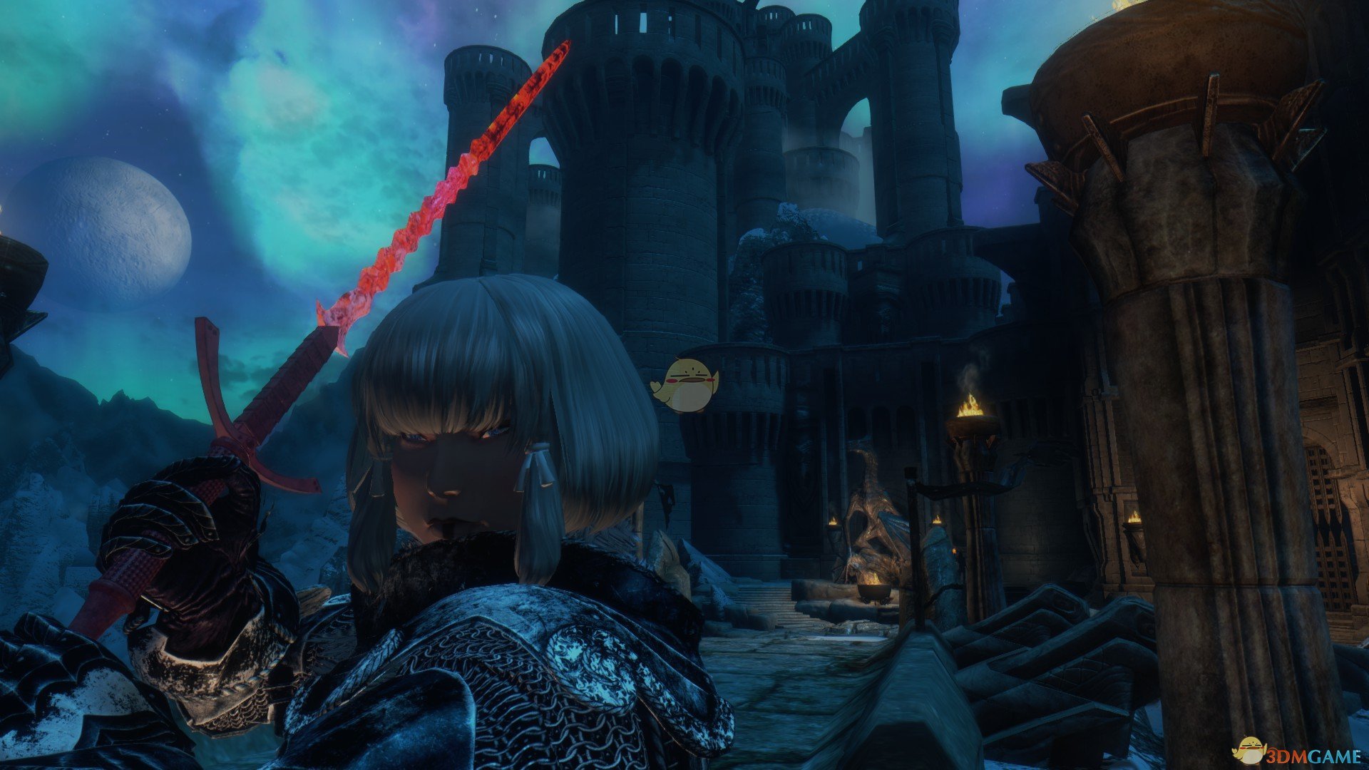 《上古卷轴5：天际》炽热的火焰之剑MOD