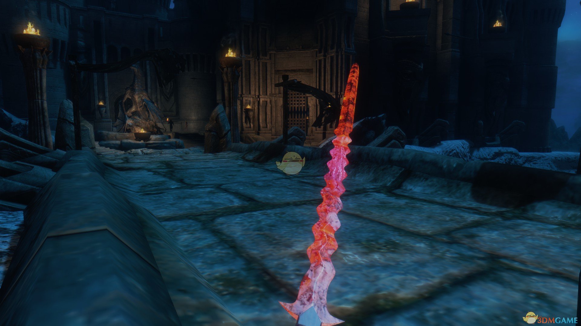 《上古卷轴5：天际》炽热的火焰之剑MOD