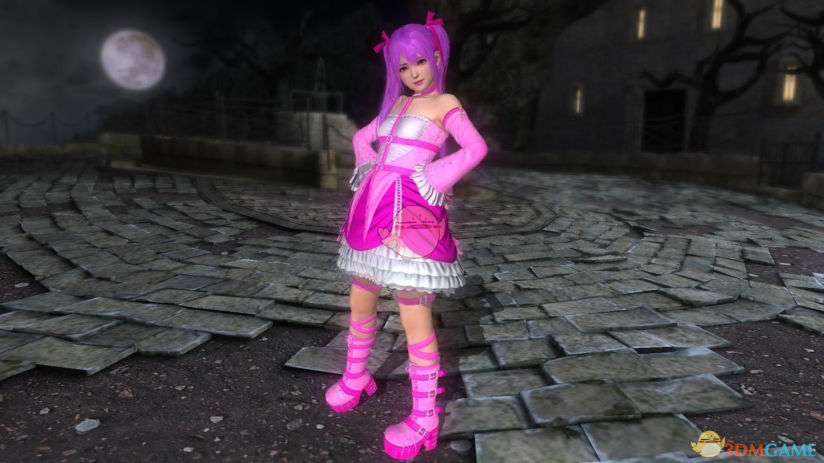 《死或生5：最后一战》Marie粉紫色连衣裙MOD