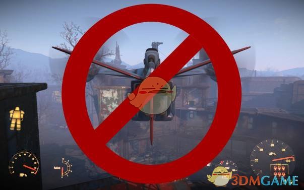 《辐射4》飞鸟直升机真实飞行MOD