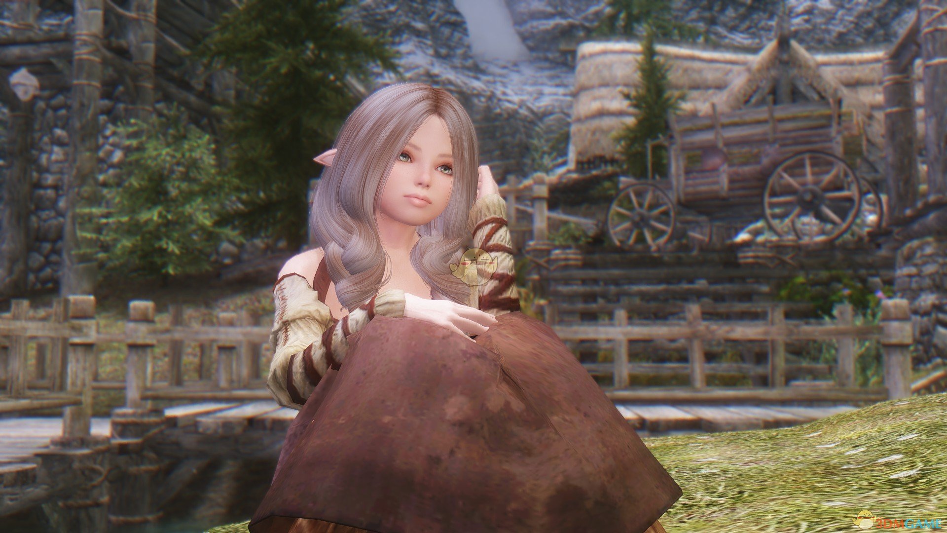 《上古卷轴5：天际》Merry可爱小萝莉独立随从MOD