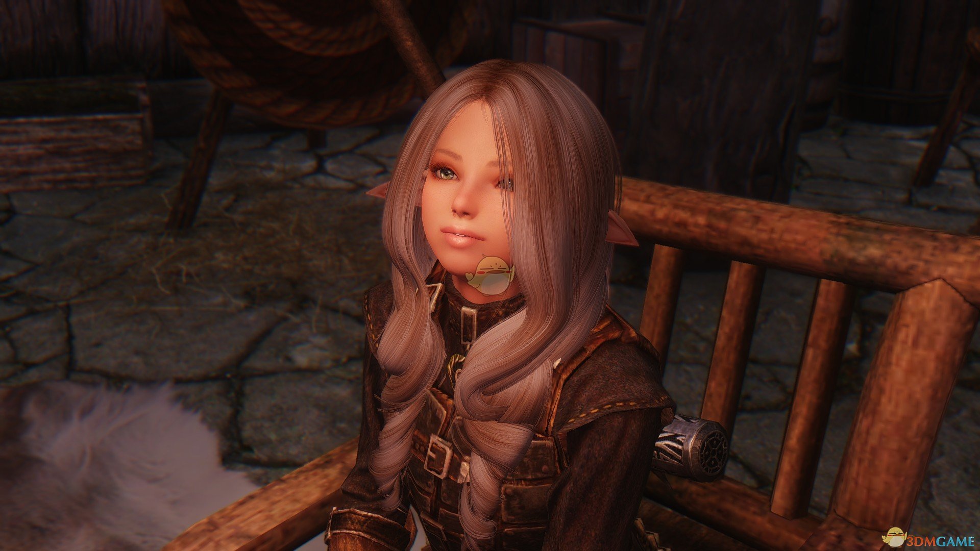 《上古卷轴5：天际》Merry可爱小萝莉独立随从MOD