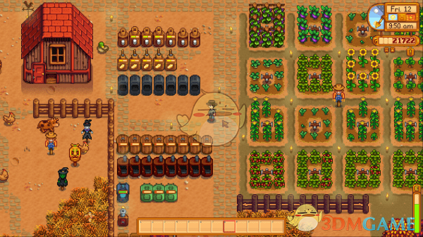 《星露谷物语》全面的进度条MOD