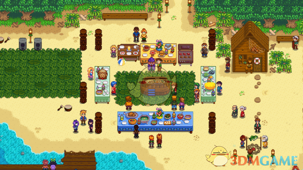 《星露谷物语》节日重新上色MOD