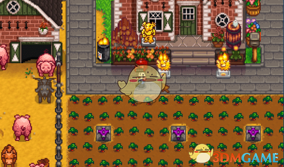 《星露谷物语》任天堂雕像稻草人MOD