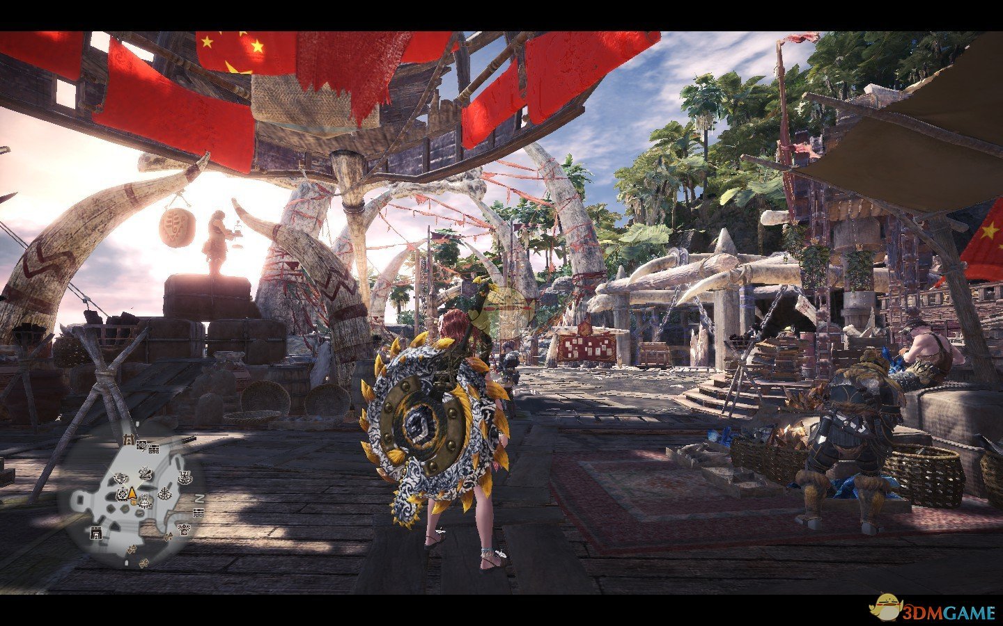 《怪物猎人：世界》丝瓜盾斧幻化MOD