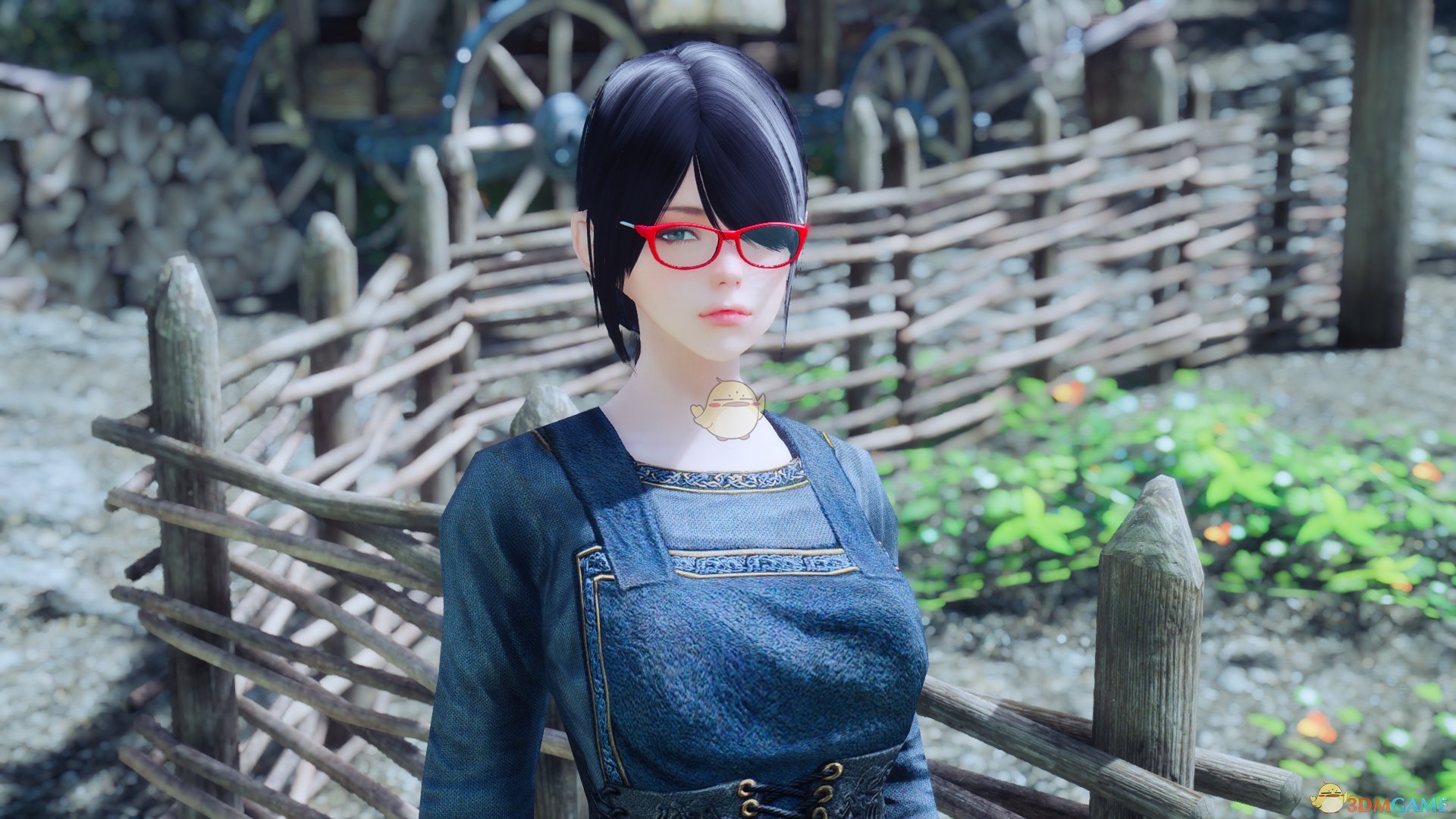 《上古卷轴5：天际》Rebecca性感女性随从MOD