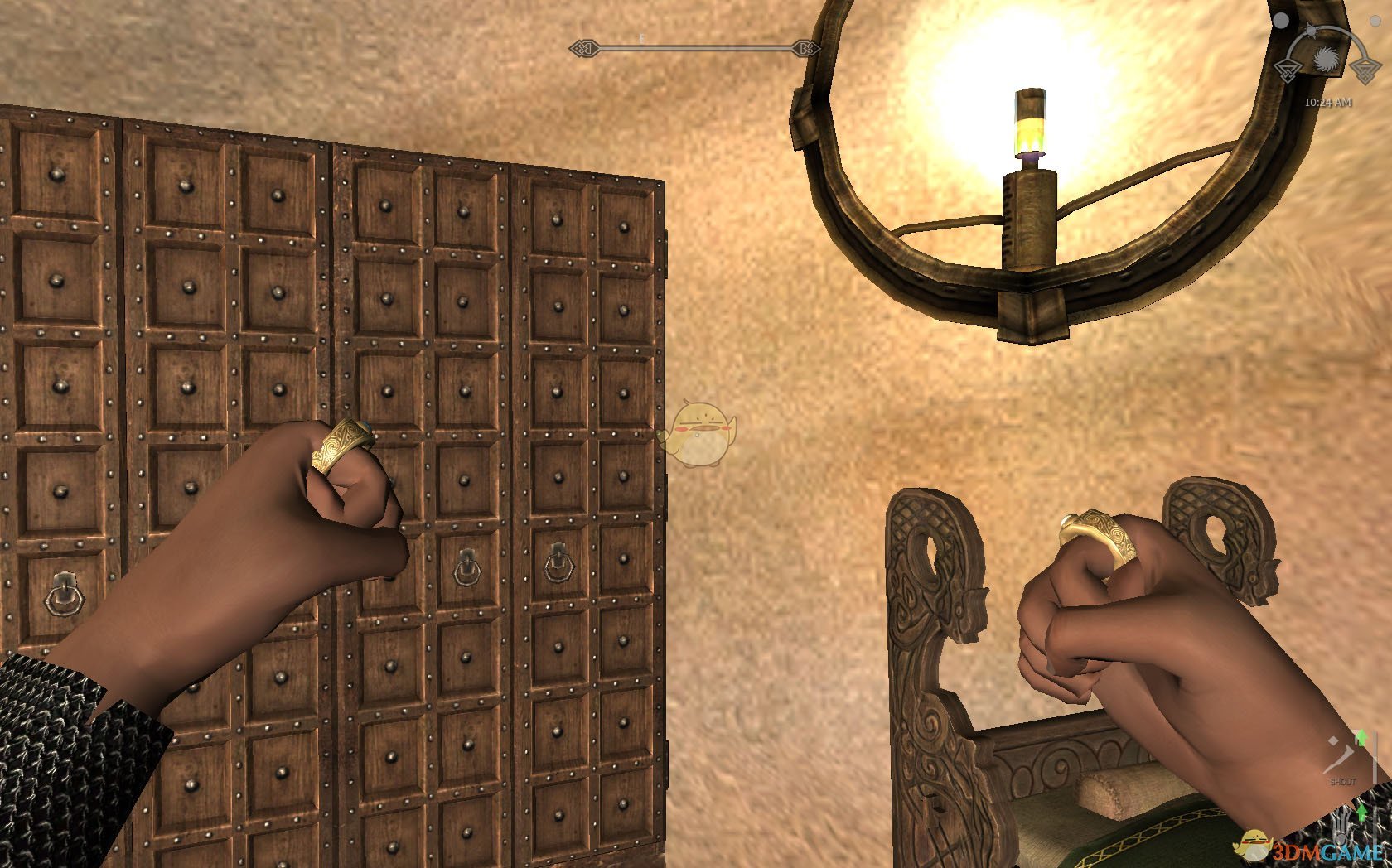 《上古卷轴5：天际》增加戴在左手的戒指MOD