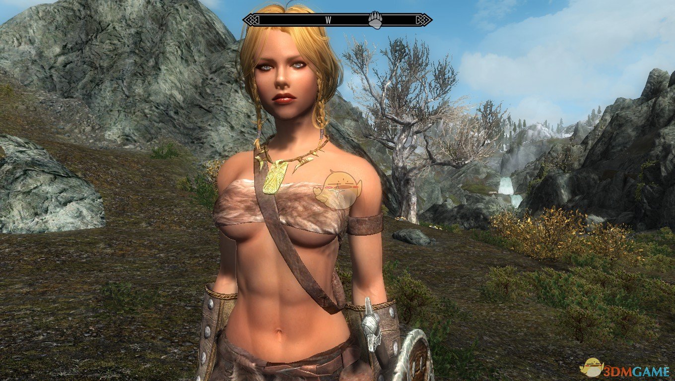 《上古卷轴5：天际》Ashling金发性感女性随从MOD