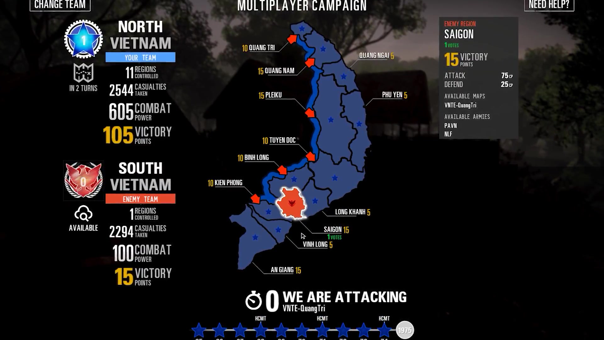 《风起云涌2：越南》增加多人游戏战役 支持64名玩家