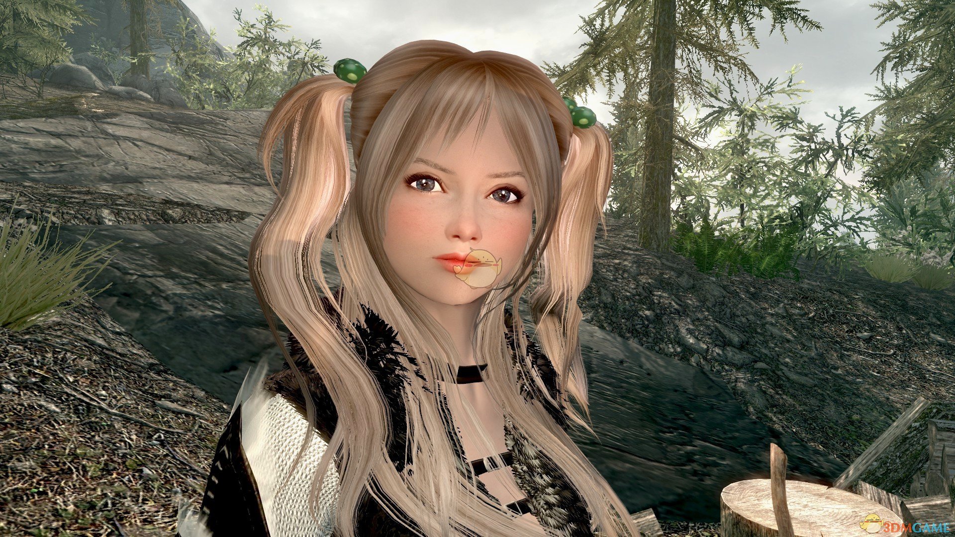 《上古卷轴5：天际》双马尾可爱萝莉随从MOD