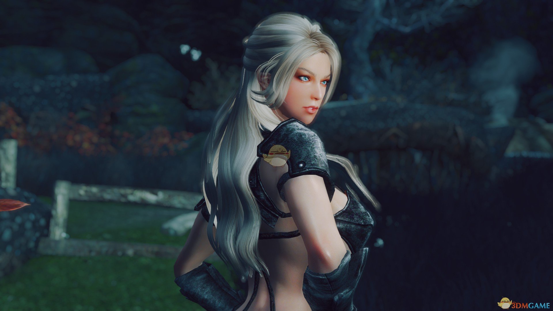 《上古卷轴5：天际》Isabel冰冷系风格美女随从MOD