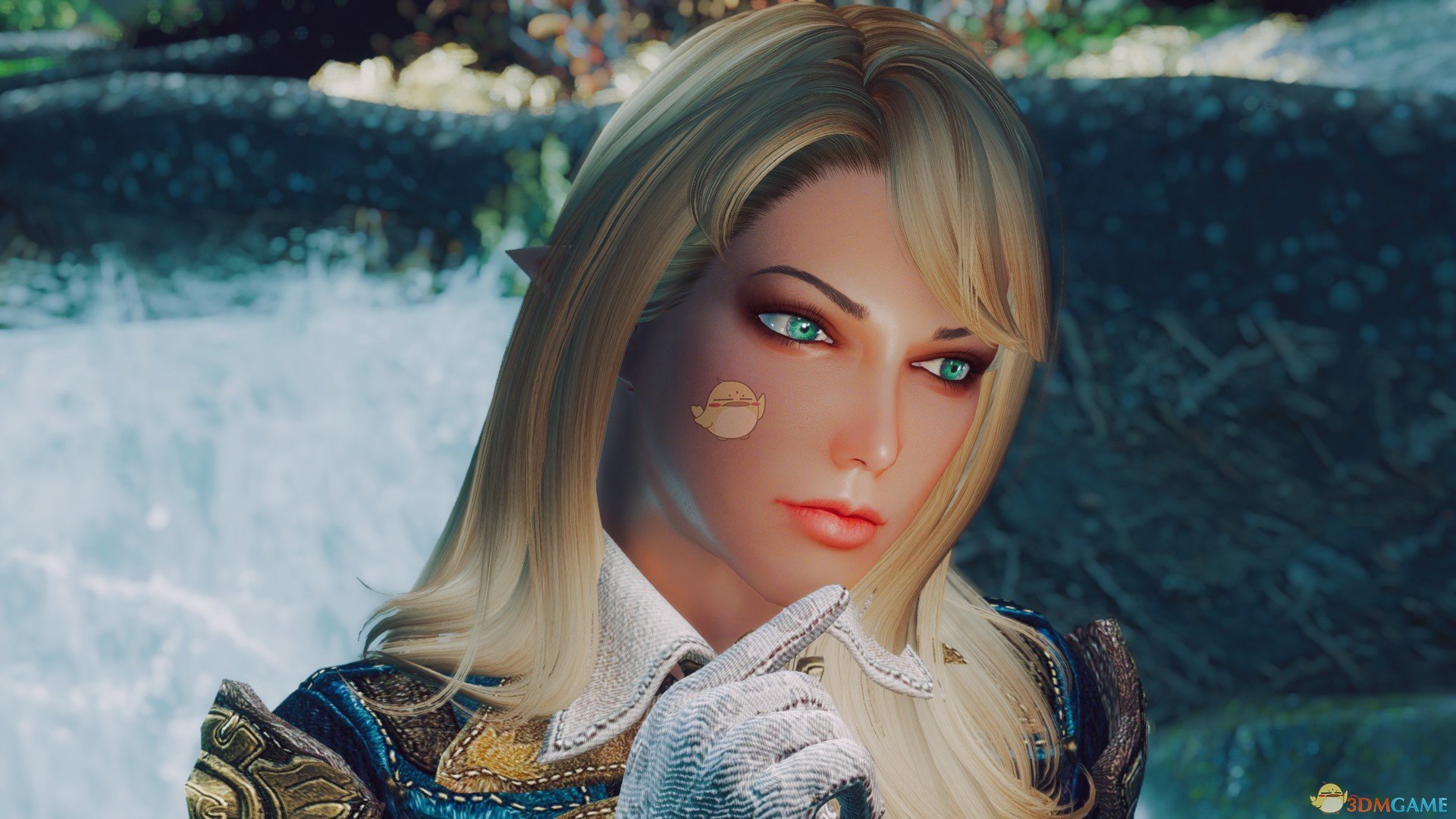 《上古卷轴5：天际》Saskira金发碧眼性感美女随从MOD