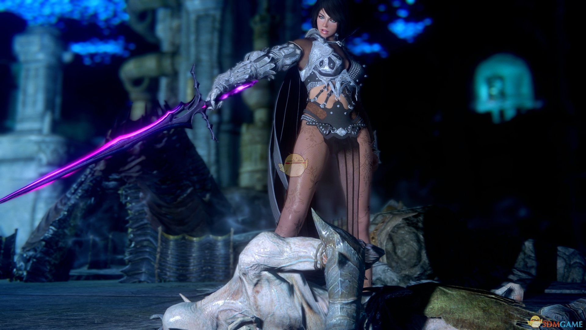 《上古卷轴5：天际》Liz短发性感女性独立随从MOD