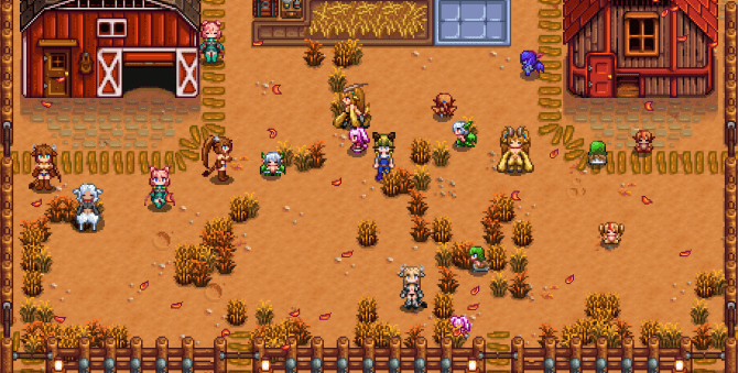 《星露谷物语》动物娘化MOD