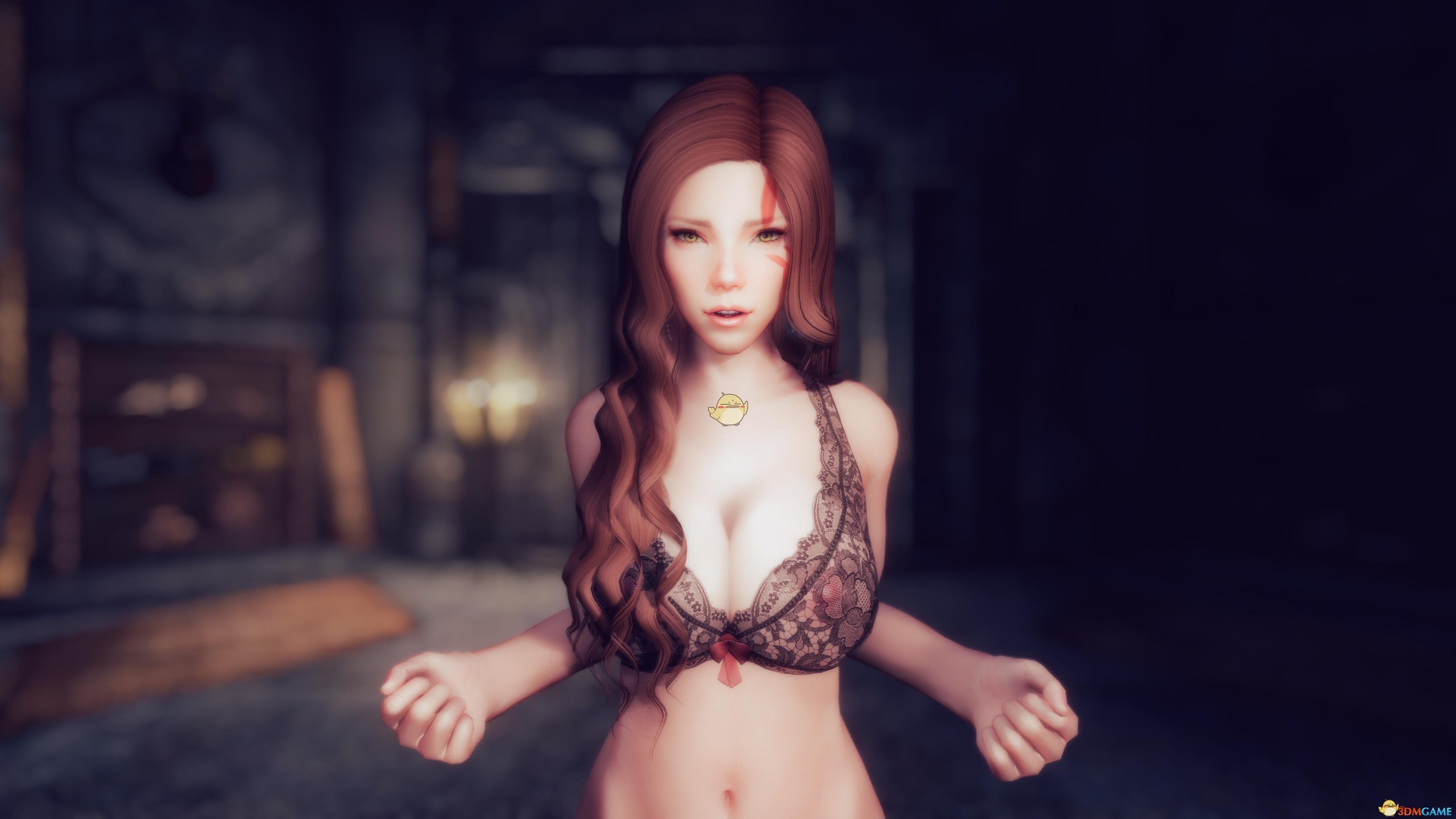 《上古卷轴5：天际》Karita Ylva长发性感女性随从MOD