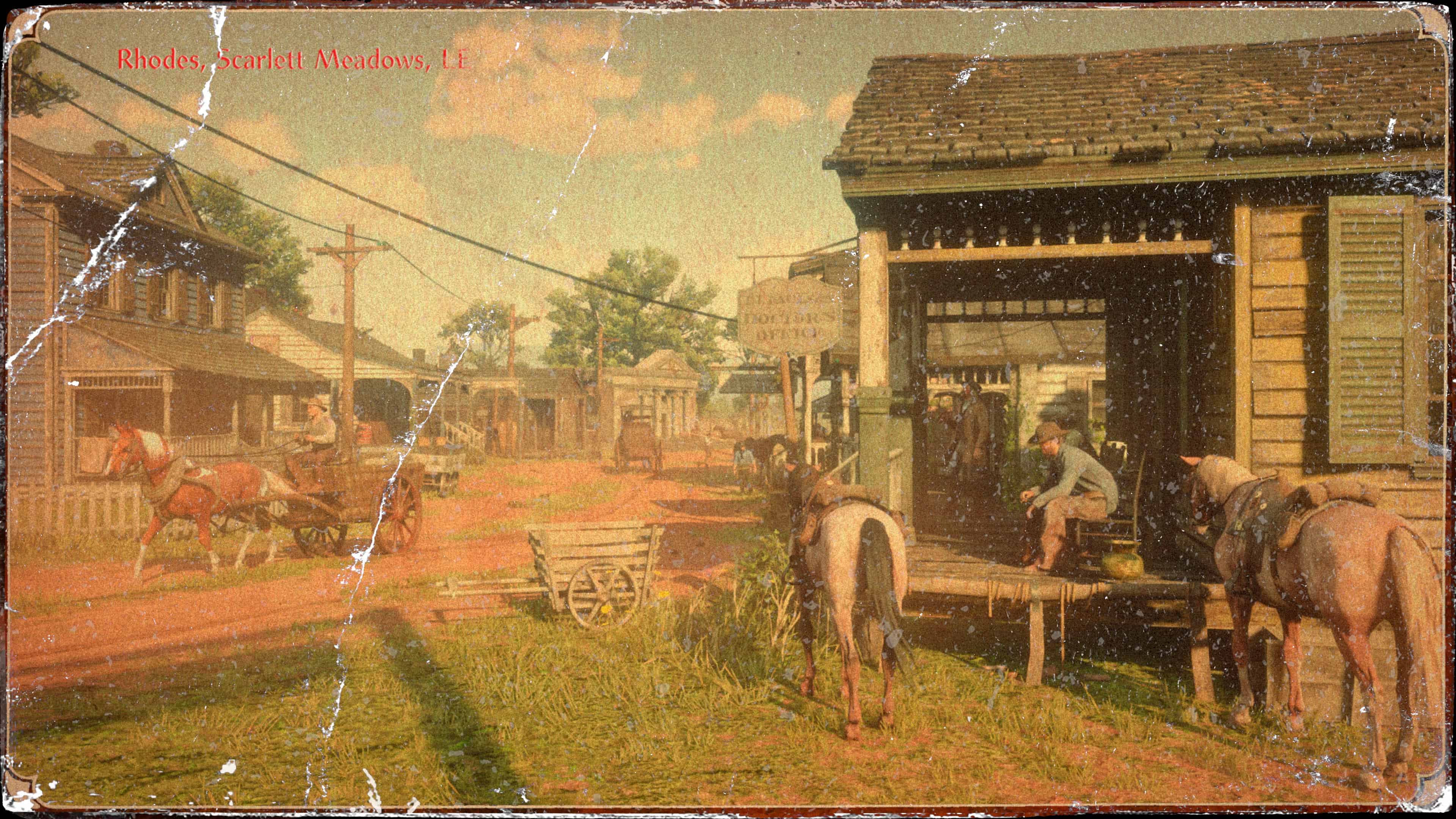 《荒野大镖客2》新截图 1899年的西部小镇和城市