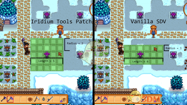 《星露谷物语》铱工具范围强化补丁