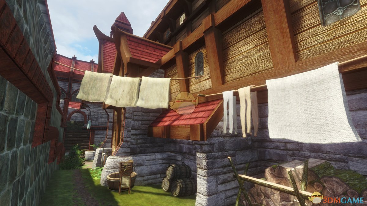 《上古卷轴5：天际》真实的洗衣MOD