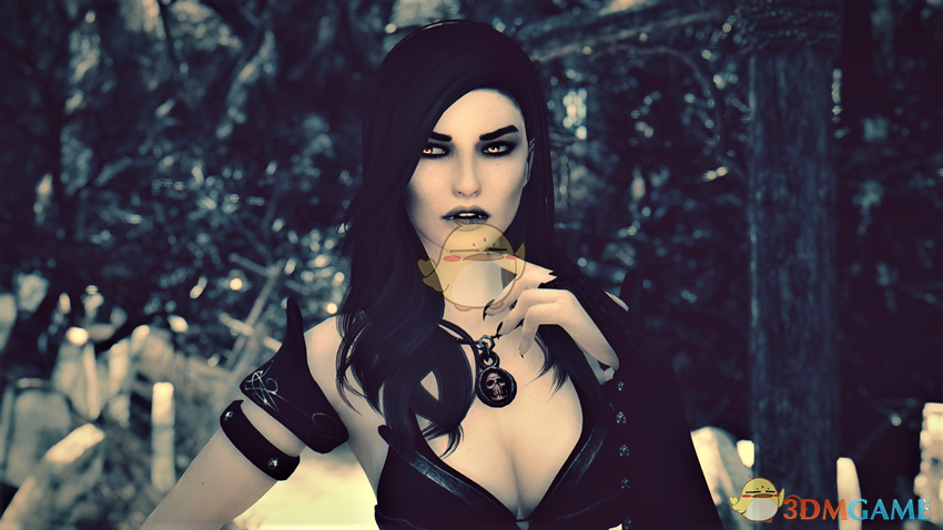 《上古卷轴5：天际》Carmilla美丽女性吸血鬼独立随从MOD