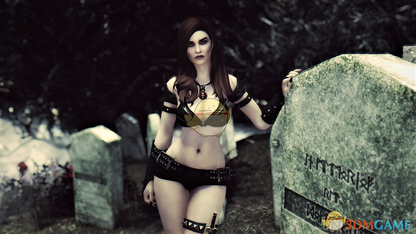 《上古卷轴5：天际》Carmilla美丽女性吸血鬼独立随从MOD