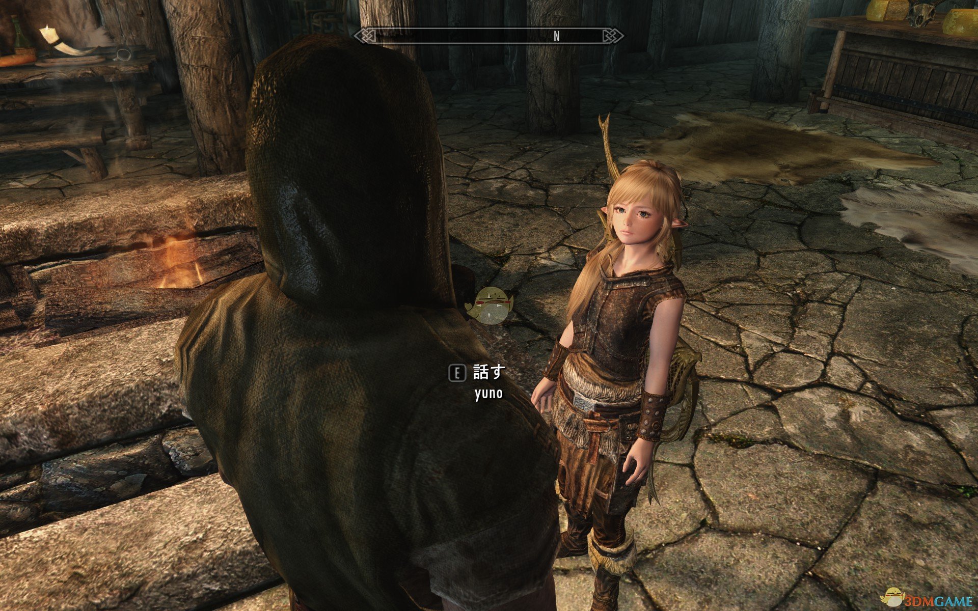 《上古卷轴5：天际》Yuno精灵弓箭手小萝莉随从MOD