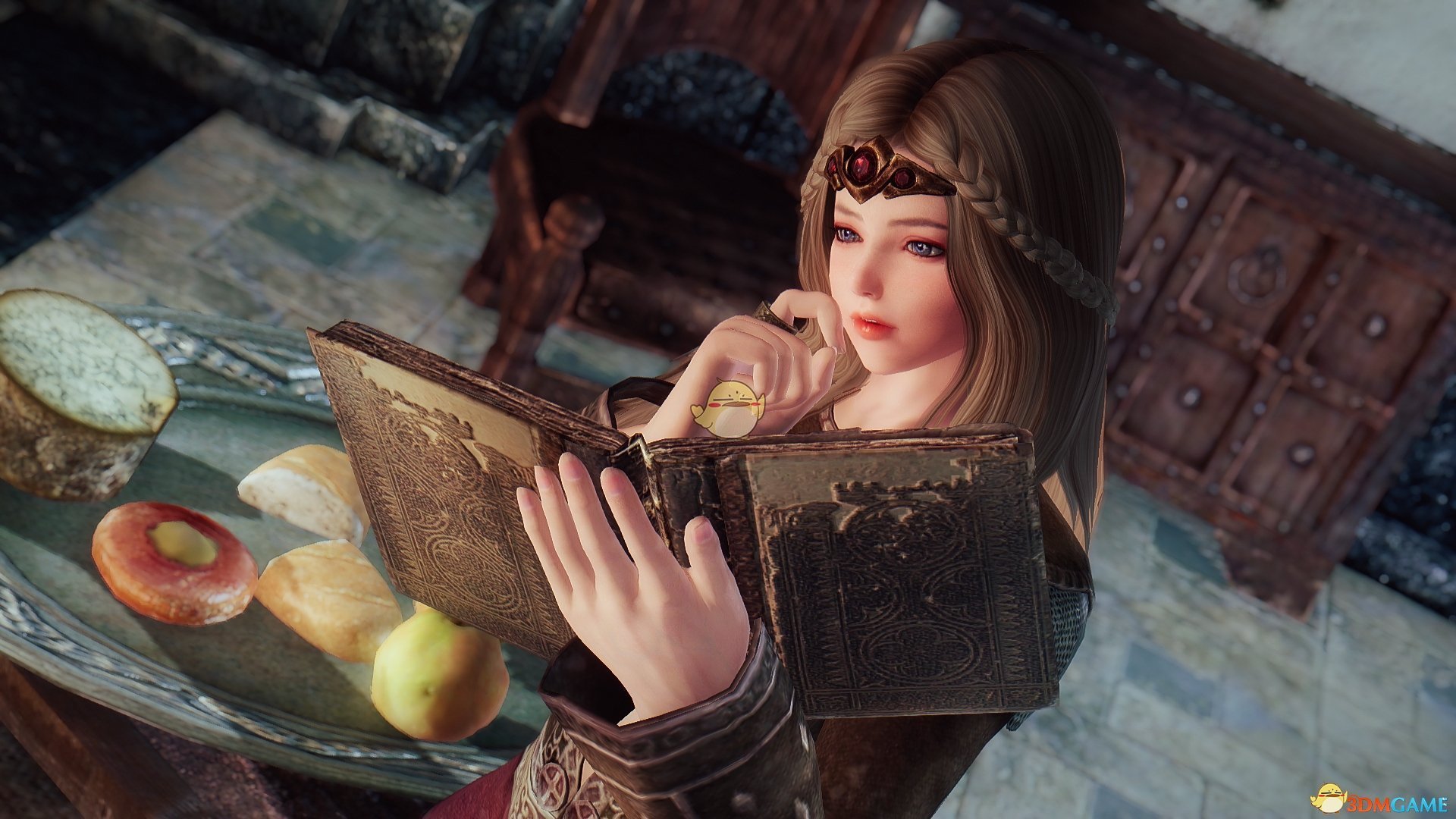 《上古卷轴5：天际》Elisif建模替换成童颜美女MOD