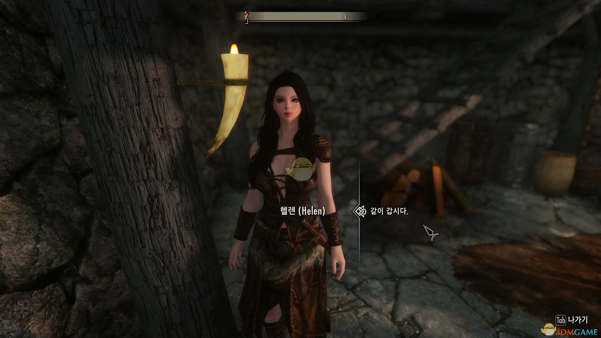 《上古卷轴5：天际》Helen美丽女性随从MOD