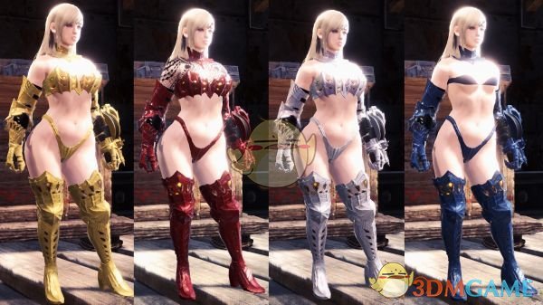 《怪物猎人：世界》性感的乌尔德套装MOD