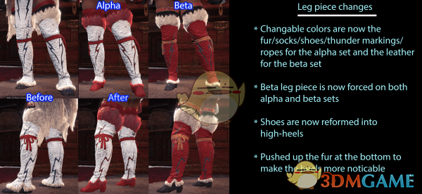 《怪物猎人：世界》更性感的麒麟套装MOD