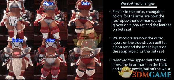 《怪物猎人：世界》更性感的麒麟套装MOD