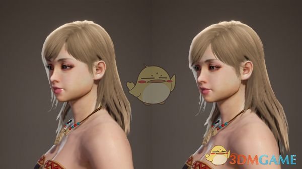 《怪物猎人：世界》可爱的长直发MOD