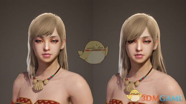 《怪物猎人：世界》可爱的长直发MOD