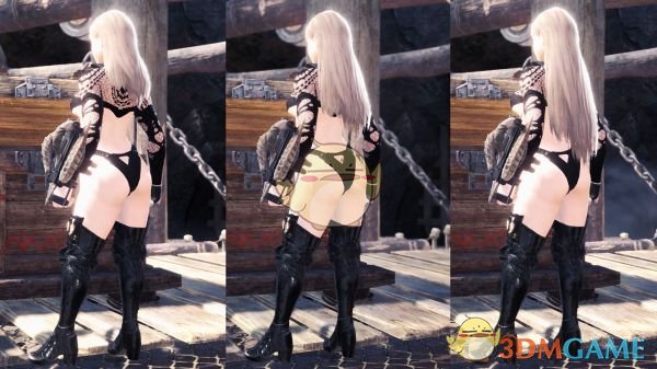 《怪物猎人：世界》可爱的长直发MOD