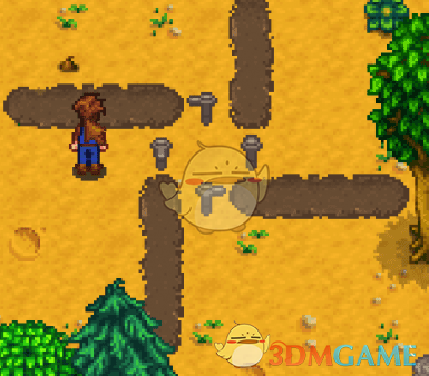 《星露谷物语》直线洒水器MOD