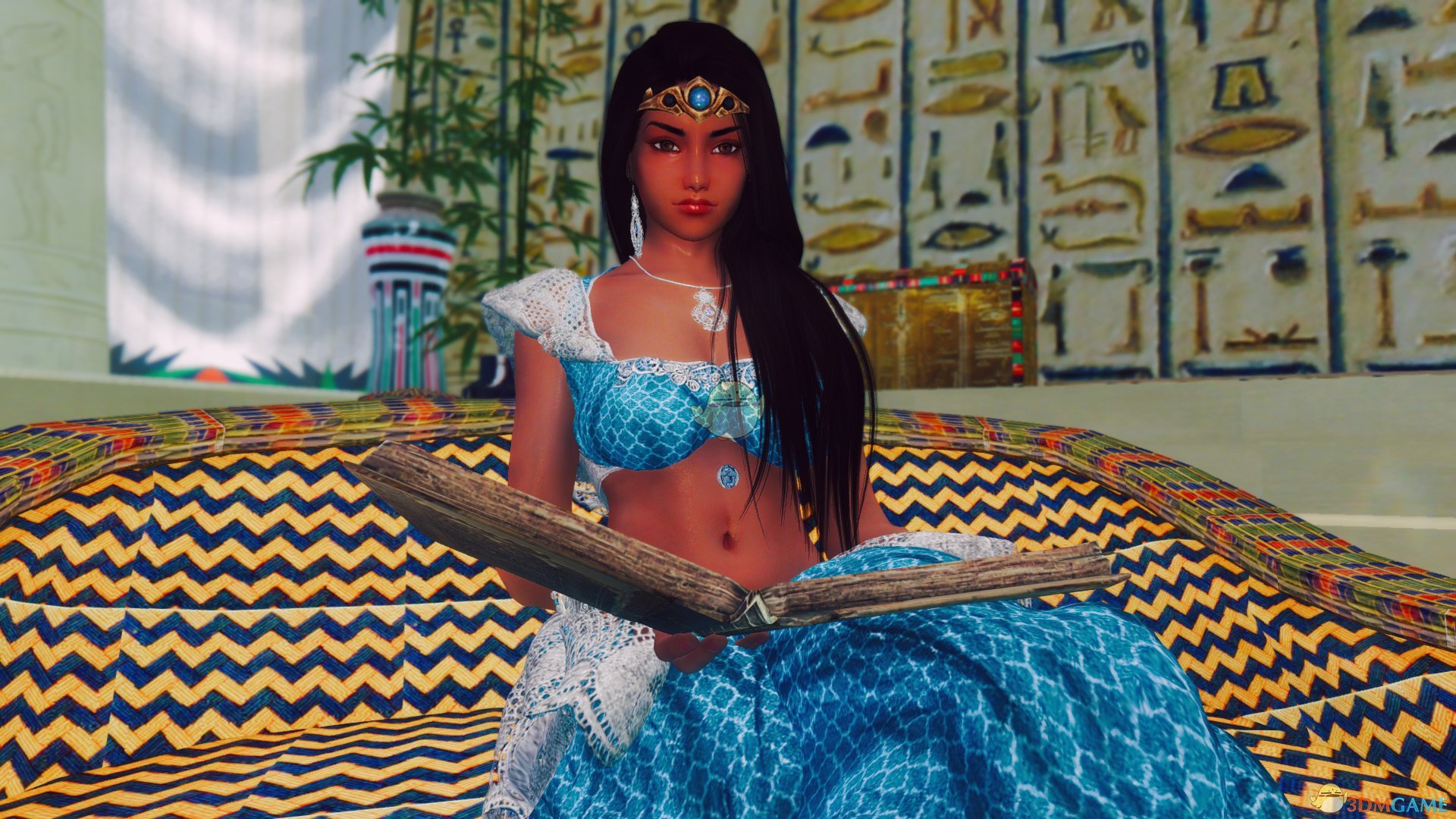 《上古卷轴5：天际》Jasmine阿拉伯风格美女随从MOD