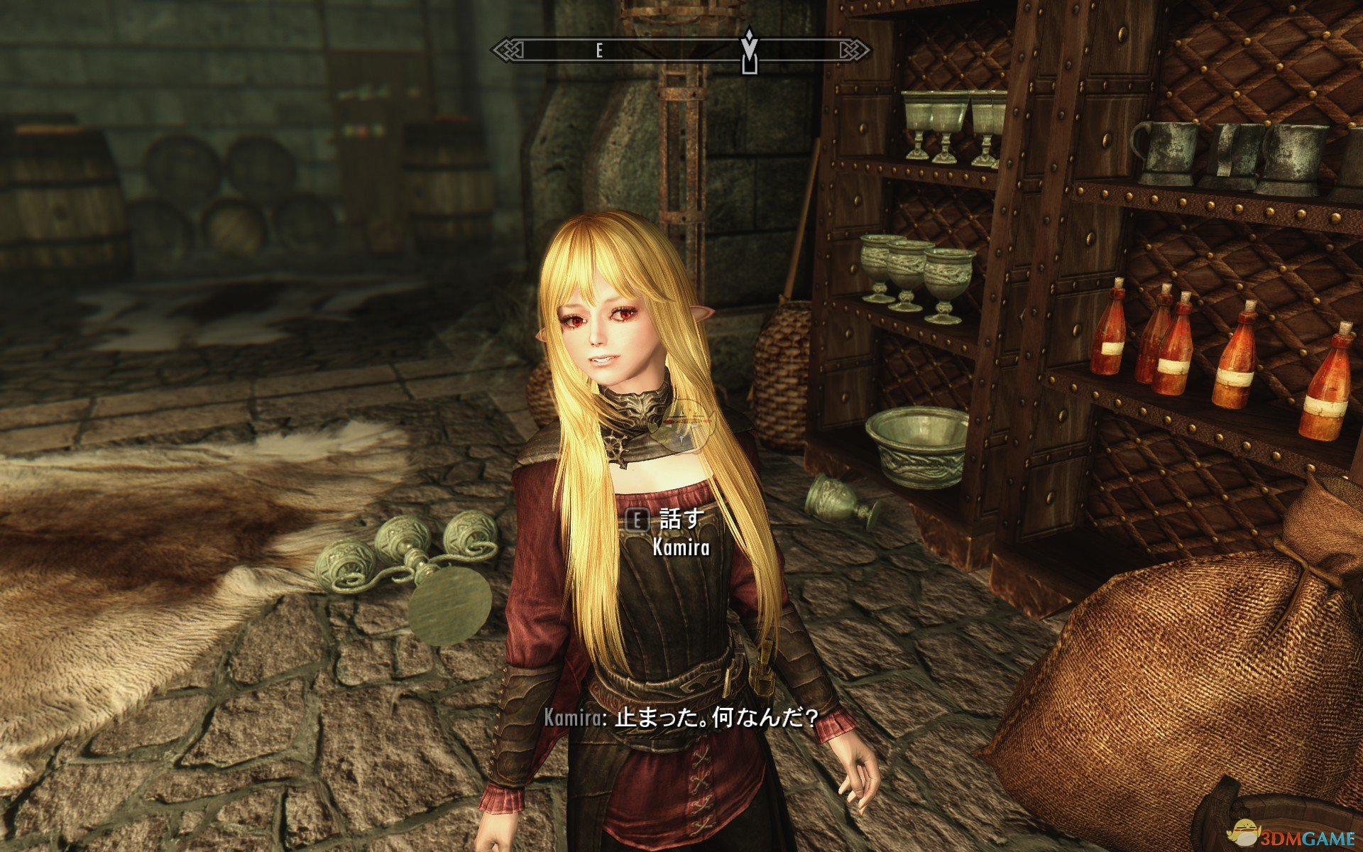 《上古卷轴5：天际》Kamira金发萝莉随从MOD