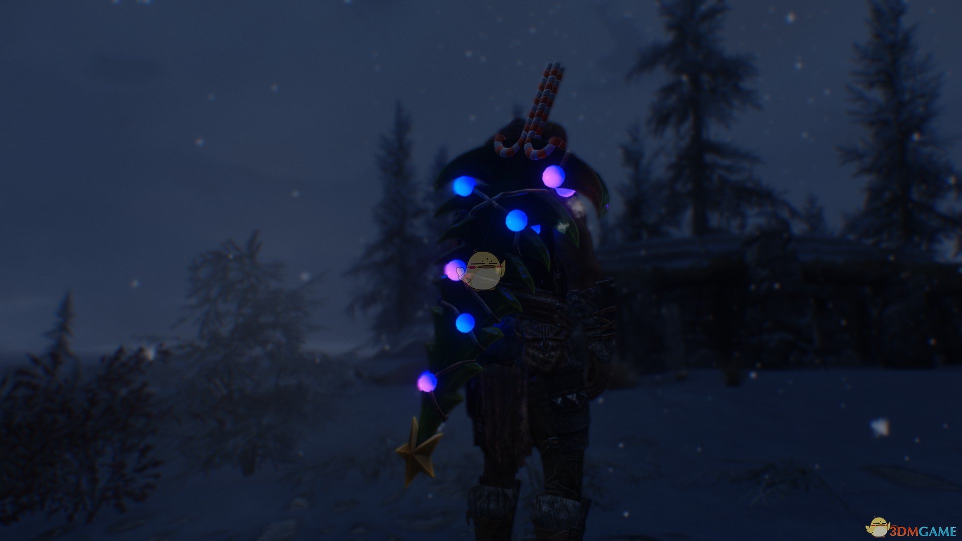 《上古卷轴5：天际》圣诞树武器MOD